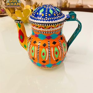 Chamakpatti Chainak Design | Handcrafted | Traditional Decor Piece